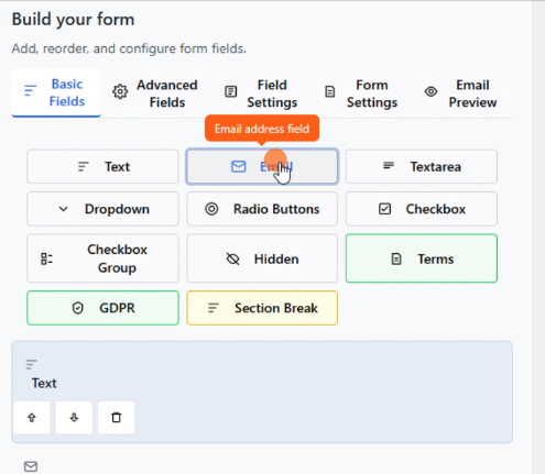 Add fields