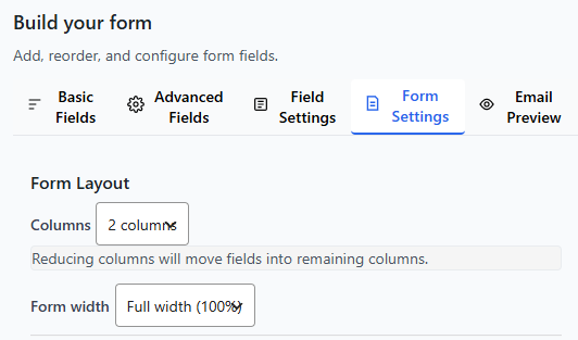 Multi-Column Layout - 2 Columns